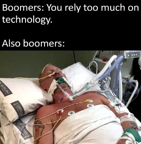 Boomers Rely on Technology