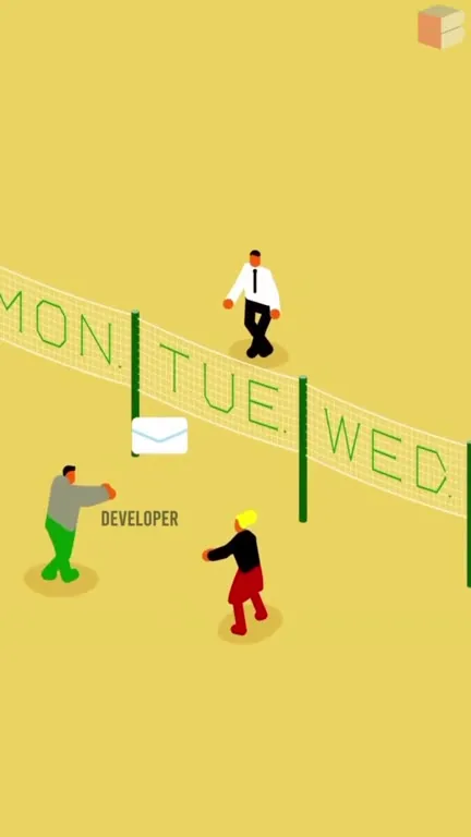 Developer Crosses the Weekly Deadline Net