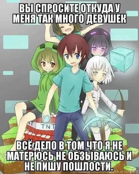 Откуда у меня столько девушек