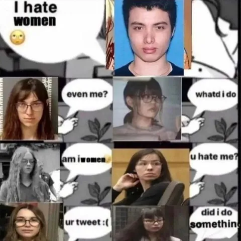I Hate Women Reaction Collage