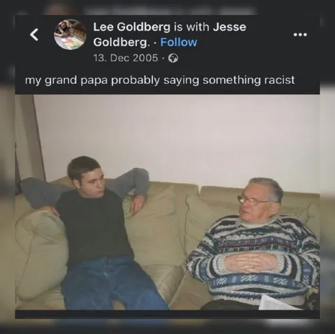 Grandpa Saying Something Racist