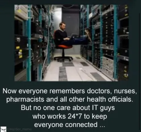 Nobody Remembers the IT Guys