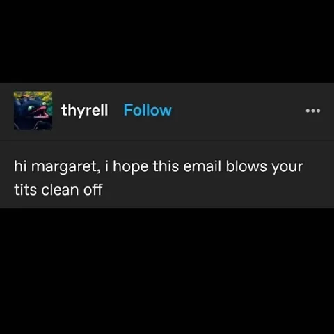Email Blows Your Tits Clean Off