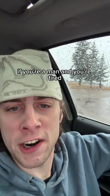 Tired Man Realizes He Is Gay