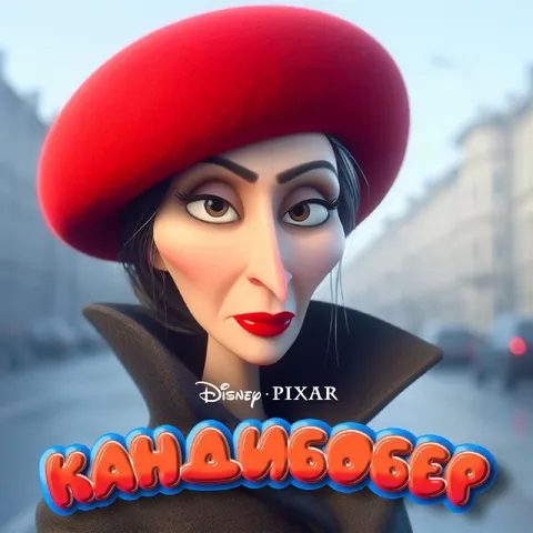Каналобер в красной шапке