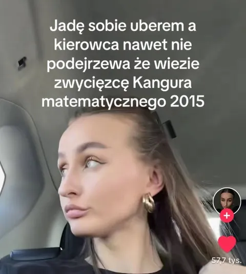 Zwycięzca Kangura w Uberze