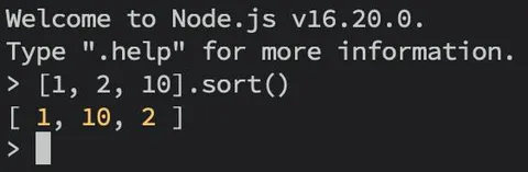 JavaScript Sort Betrayal