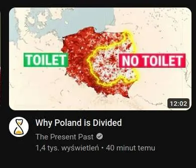 Poland Divided by Toilets