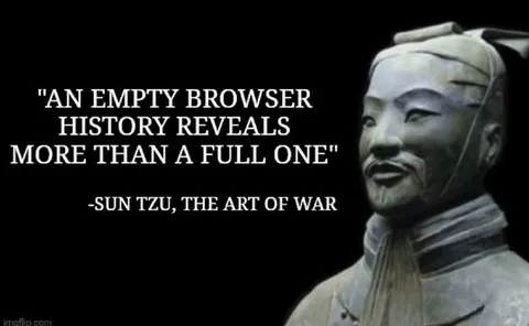 Empty Browser History Reveals More