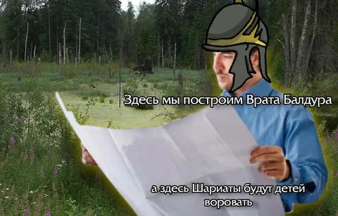 Здесь мы построим Врата Балдура