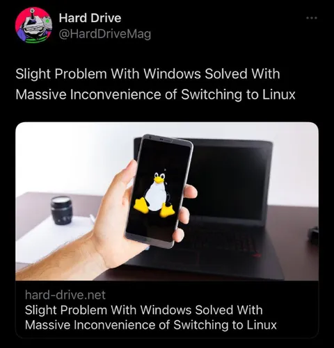 Switching to Linux Solves Windows Problems