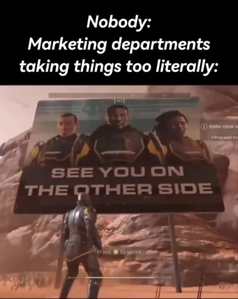 Marketing Takes It Literally