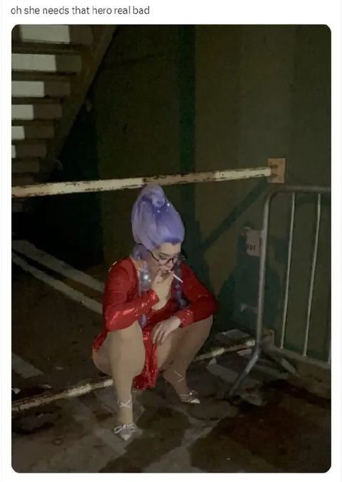 She Needs That Hero