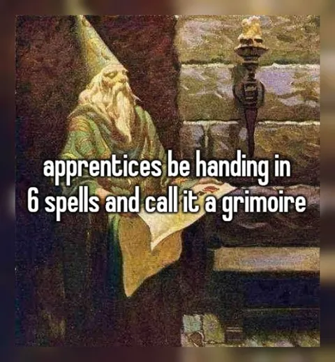 Apprentices Call Six Spells a Grimoire