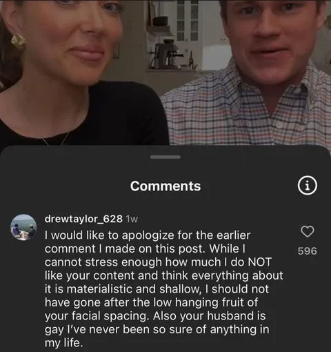 Apology for the Earlier Comment