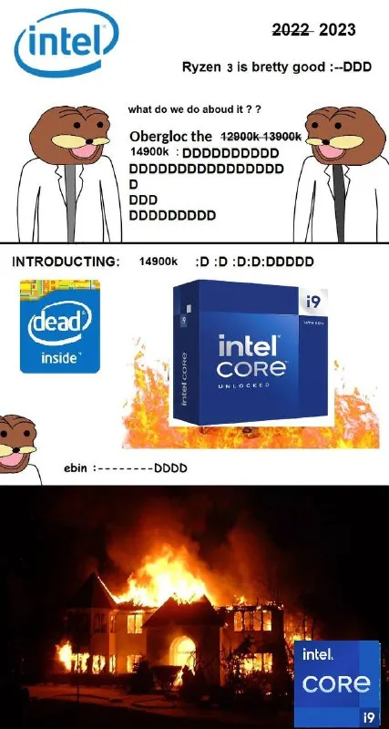 Intel 14900K Dead Inside