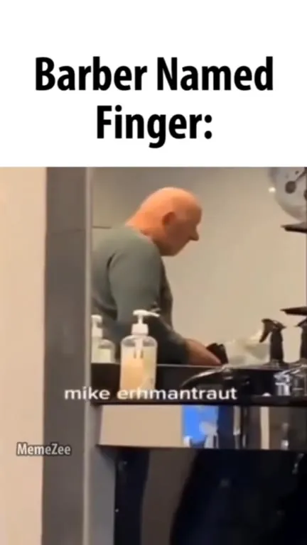 Barber Named Finger