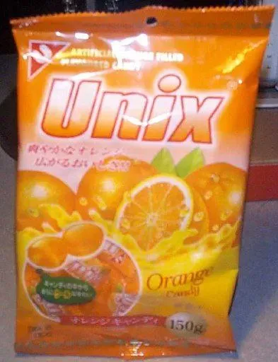 Оранжевый пакетик Unmix