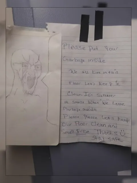 Please Put Your Garbage Inside