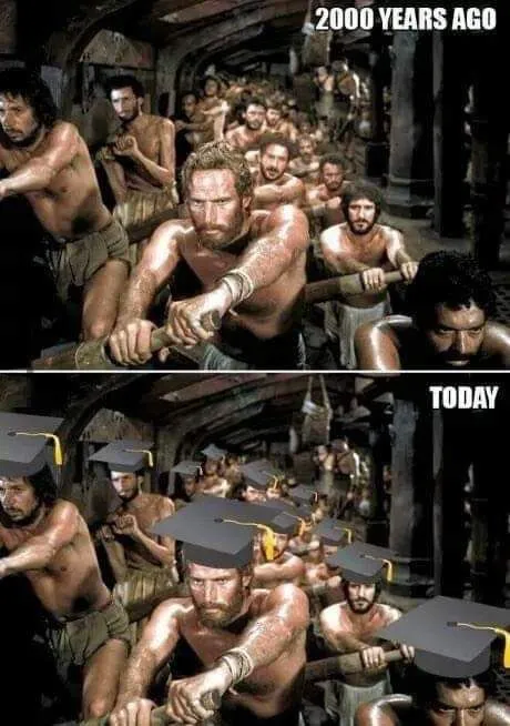 Graduation Was Harder Then