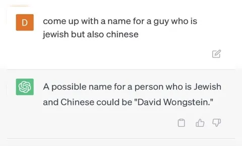 David Wongstein Name Joke