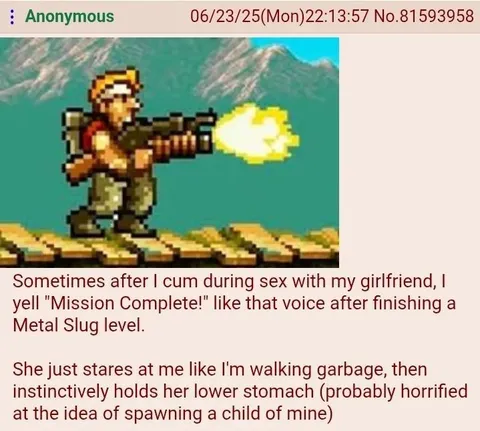 Mission Complete After Sex