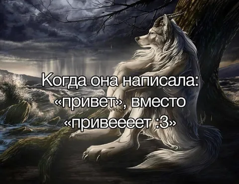 Когда она написала «привеееет»
