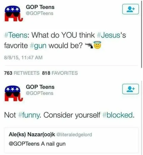 Jesus's Favorite Gun