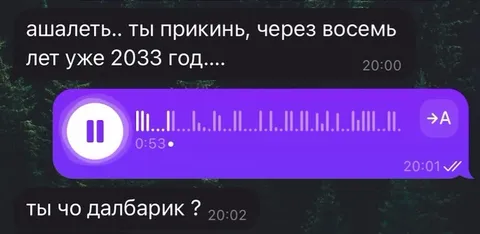 Через восемь лет уже 2033