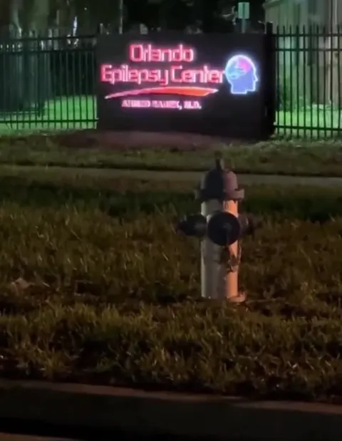 Fire Hydrant Outside Epilepsy Center