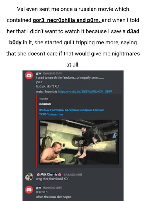 Russian Horror Movie Guilt Trip