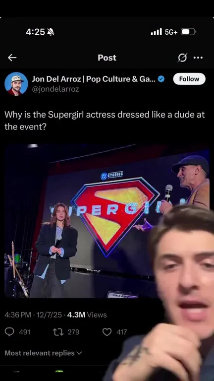 Why Is Supergirl Dressed Like a Dude?