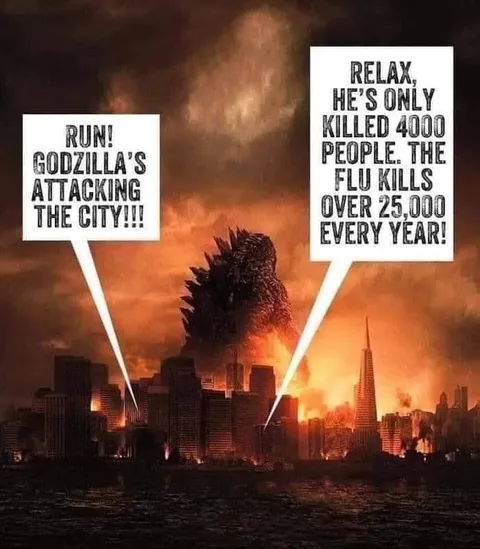 Godzilla Versus the Flu