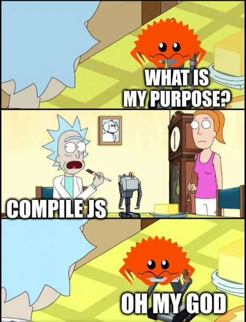 Crab Compiles JavaScript