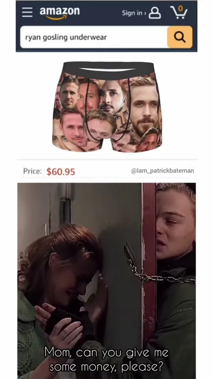 Ryan Gosling Underwear Emergency