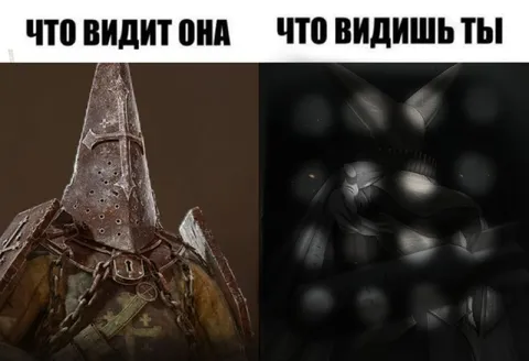 Что видит она и что видишь ты