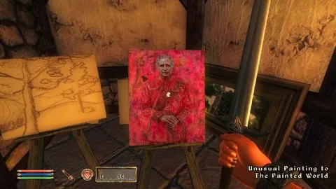 Unusual Painting to the Painted World