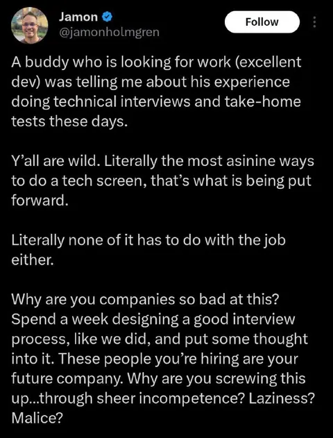 Companies Ruin Technical Interviews