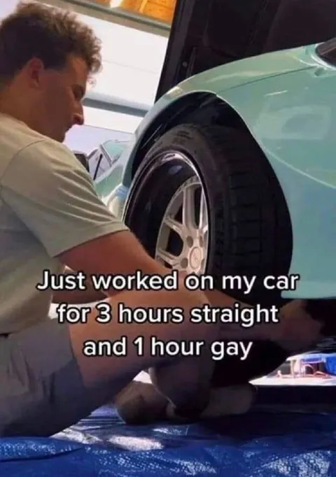 Worked on My Car for Four Hours
