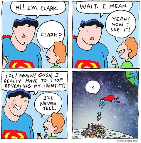 Superman Reveals His Identity Again