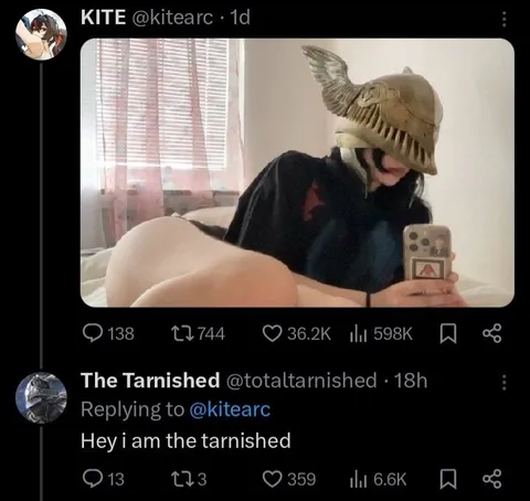 Hey I Am the Tarnished