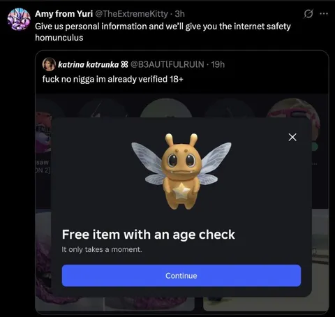Free Item With an Age Check