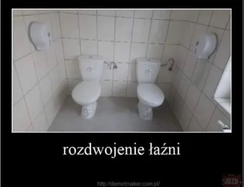 Rozdwojenie łazni