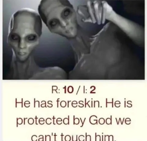 Aliens Discover Foreskin