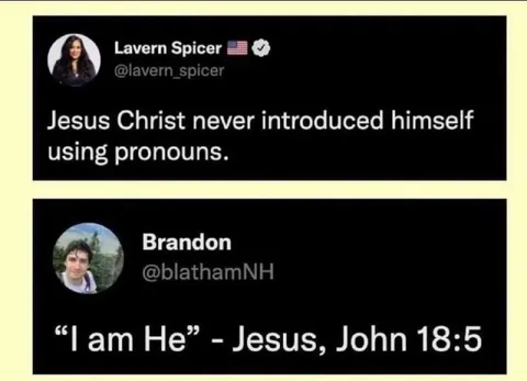Jesus Introduces Himself Without Pronouns