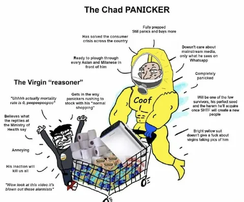The Chad PANICKER vs Virgin Reasoner