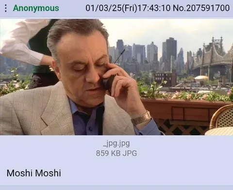 Moshi Moshi Phone Reaction