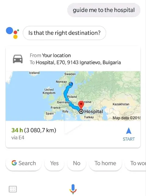 Google Assistant Sends You Abroad