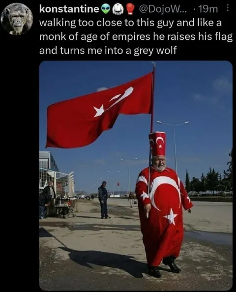 Age of Empires Flag Transformation