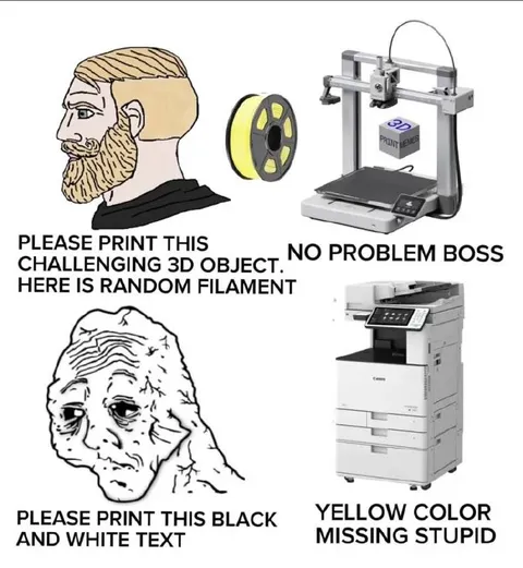 3D Printer vs Office Printer